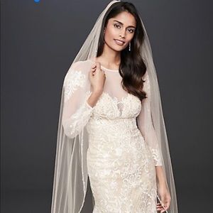 Champagne Wedding Veil NWT